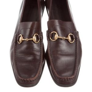 Gucci Horsebit Loafer - brown
